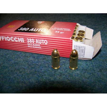 FIOCCHI 380 ACP 95 GRS. - Munitions