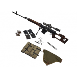 SVD Dragunov  7.62x54R Russe