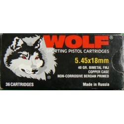 Wolf 5,45x18 FMJ